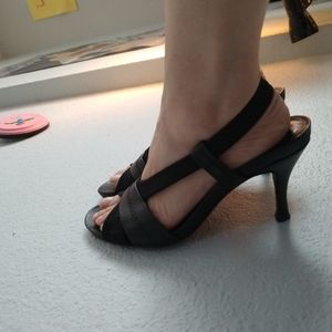 Donald J Pliner Slingback Open Toe Stilettos